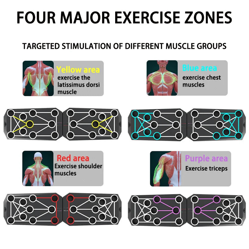 Set multifuncional para exercícios em casa