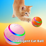 Bola para gatos inteligente, auto-rotativa